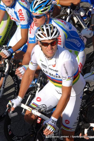 World Champion Thor Hushovd (Garmin Cervelo)