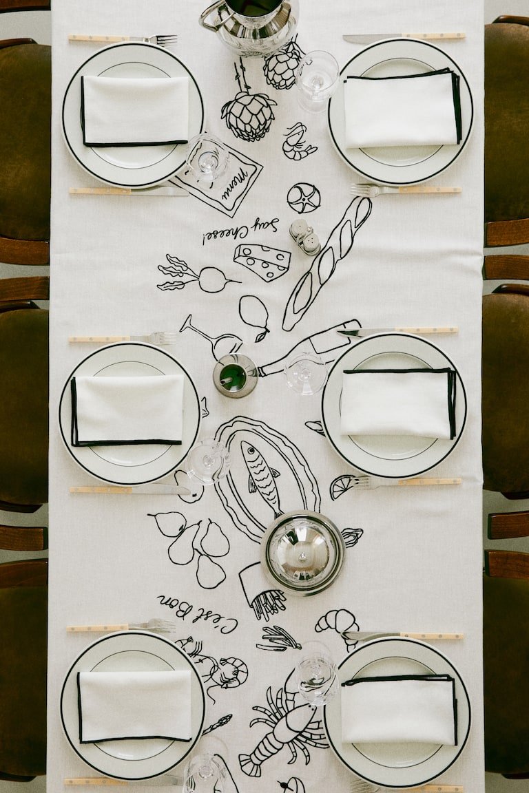 Embroidered Tablecloth