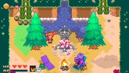 A screenshot from Crystal Story