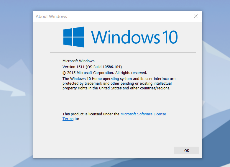 Windows 10 build 10586.104 now available for PC with changelog ...