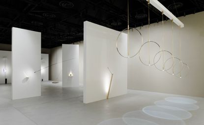 Installation view of Formafantasma's 'Foundation' exhibition in Milan