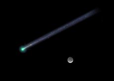Comet 45P/Honda-Mrkos-Pajdu&scaron;&aacute;kov&aacute;.