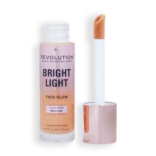 Makeup Revolution Bright Light Face Glow Highlighter - Illuminate Medium - 0.77 Fl Oz