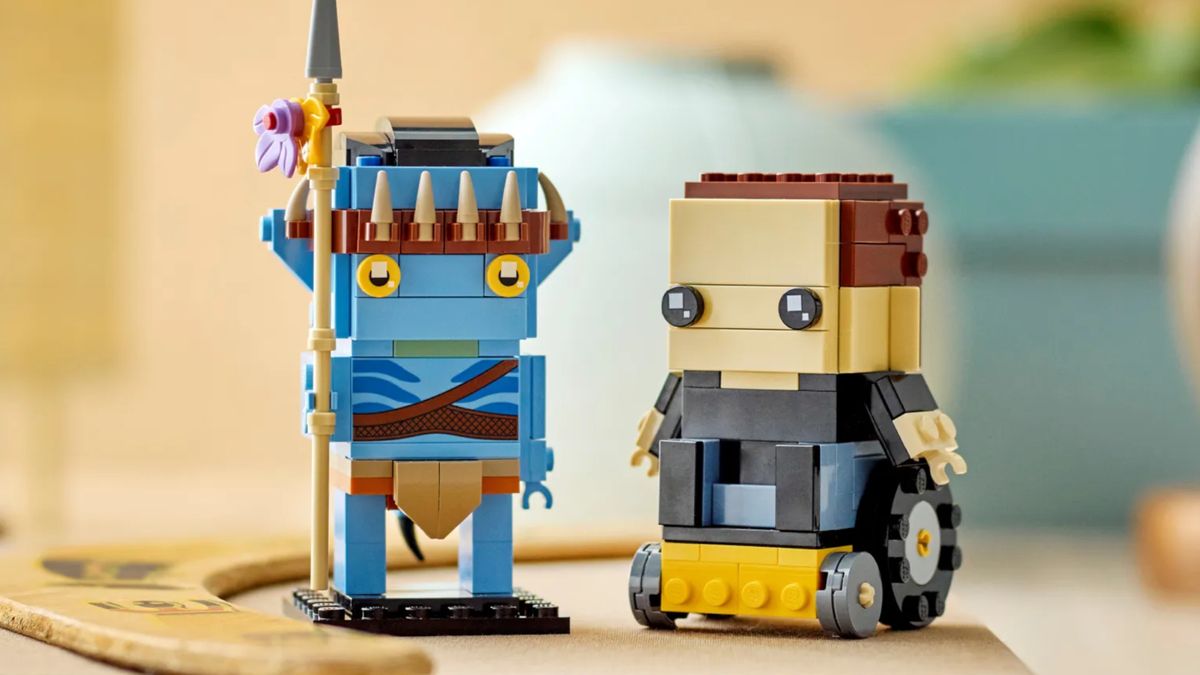 LEGO BrickHeadz Jake Sully &amp; his Avatar promo shot