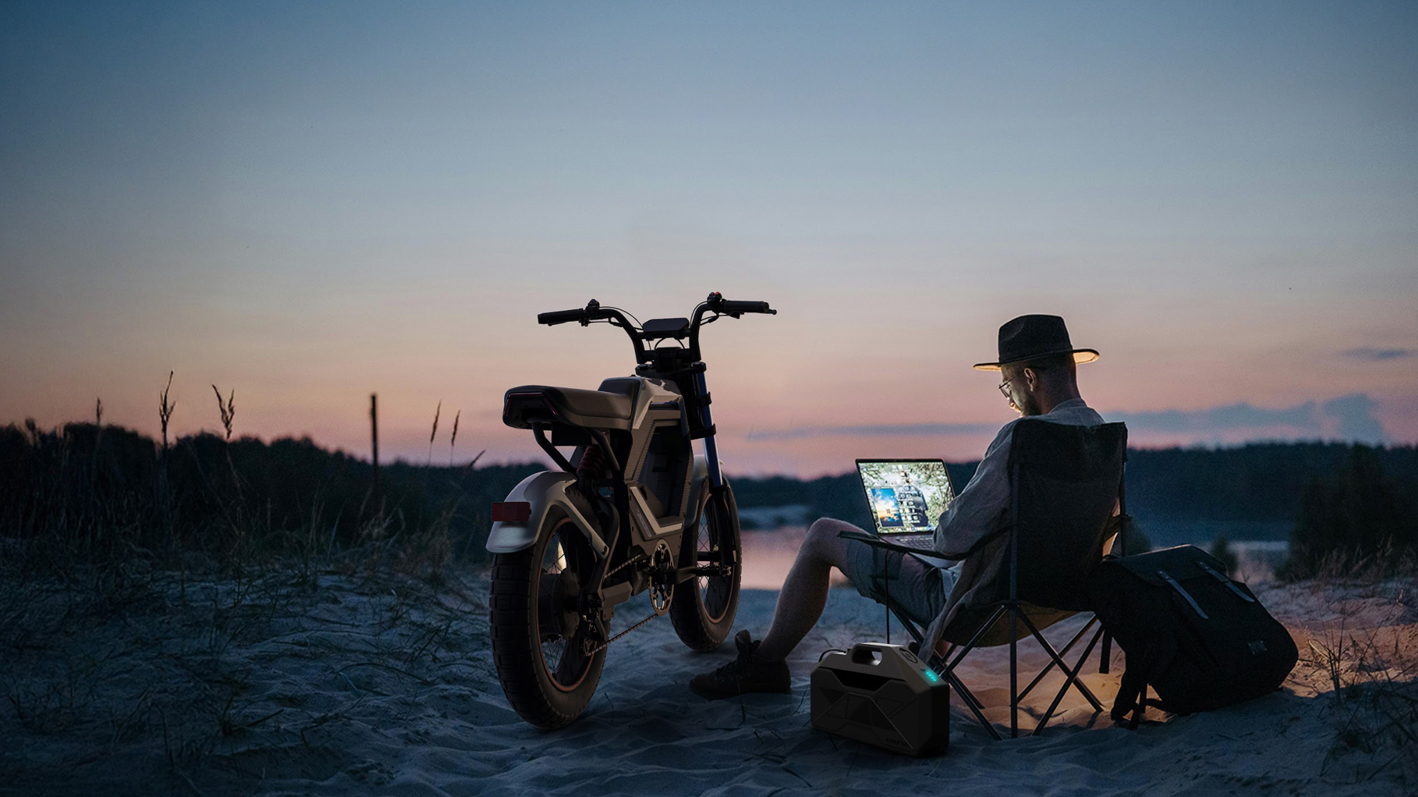 The Aotos Flux X26 is desert setting