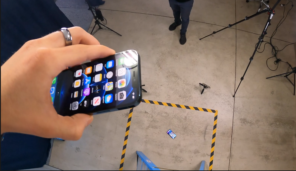 iPhone 12 drop test