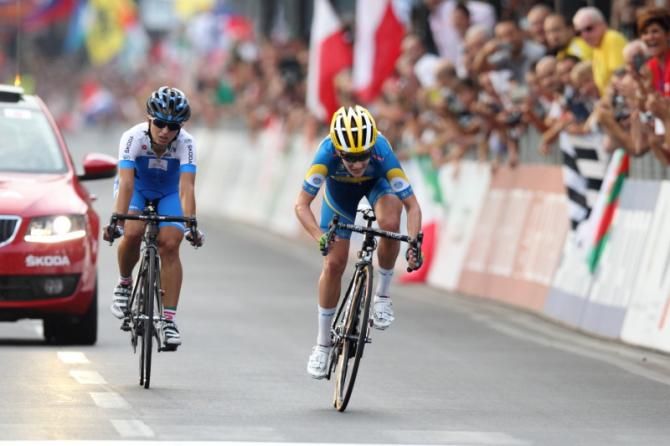 Emma Johansson (Sweden) outsprinted Rossella Ratto (Italy) for second