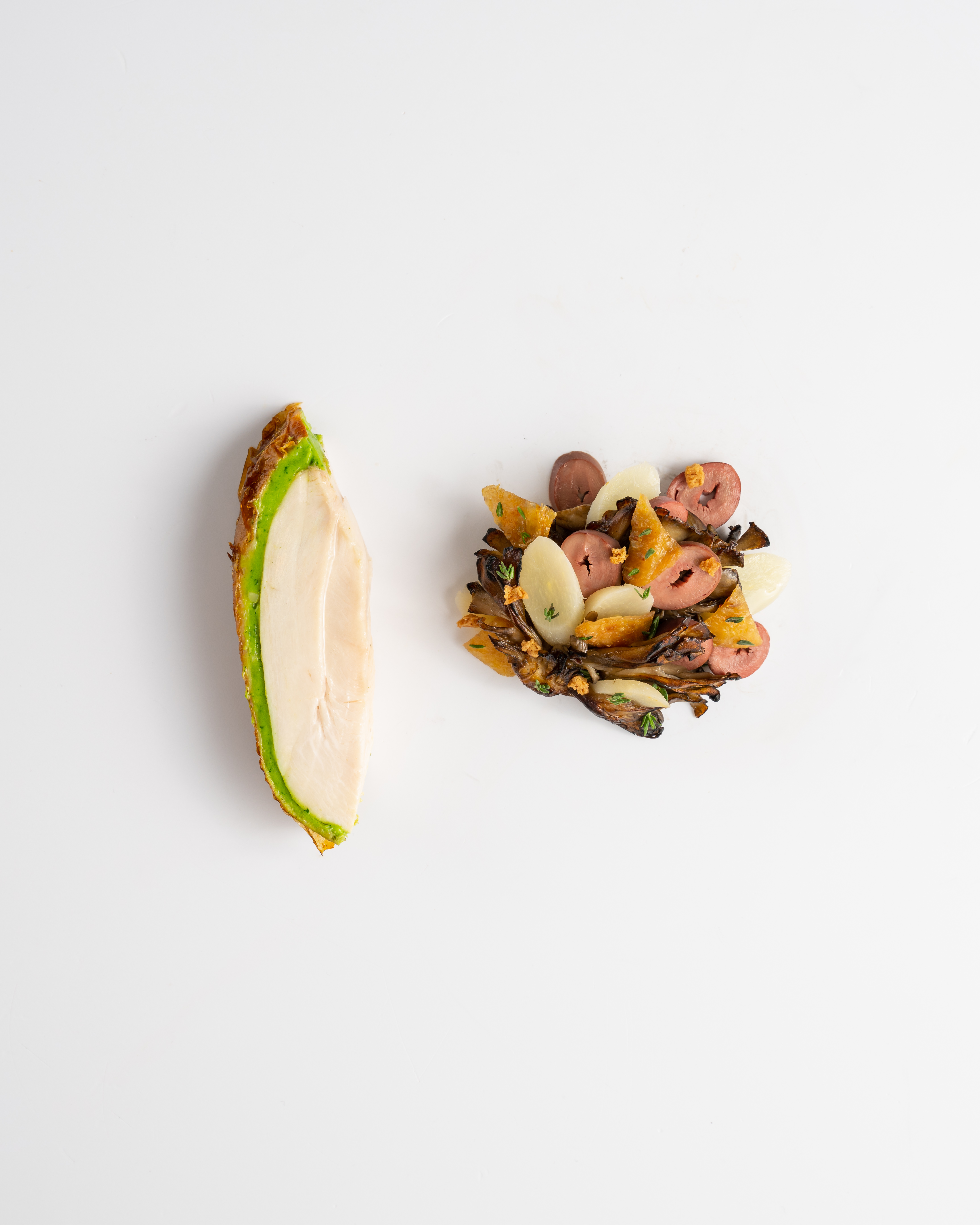 chicken and hen dish