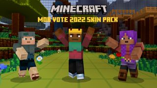 Image of the Minecraft Live Mob Vote 2022 Skin Pack.