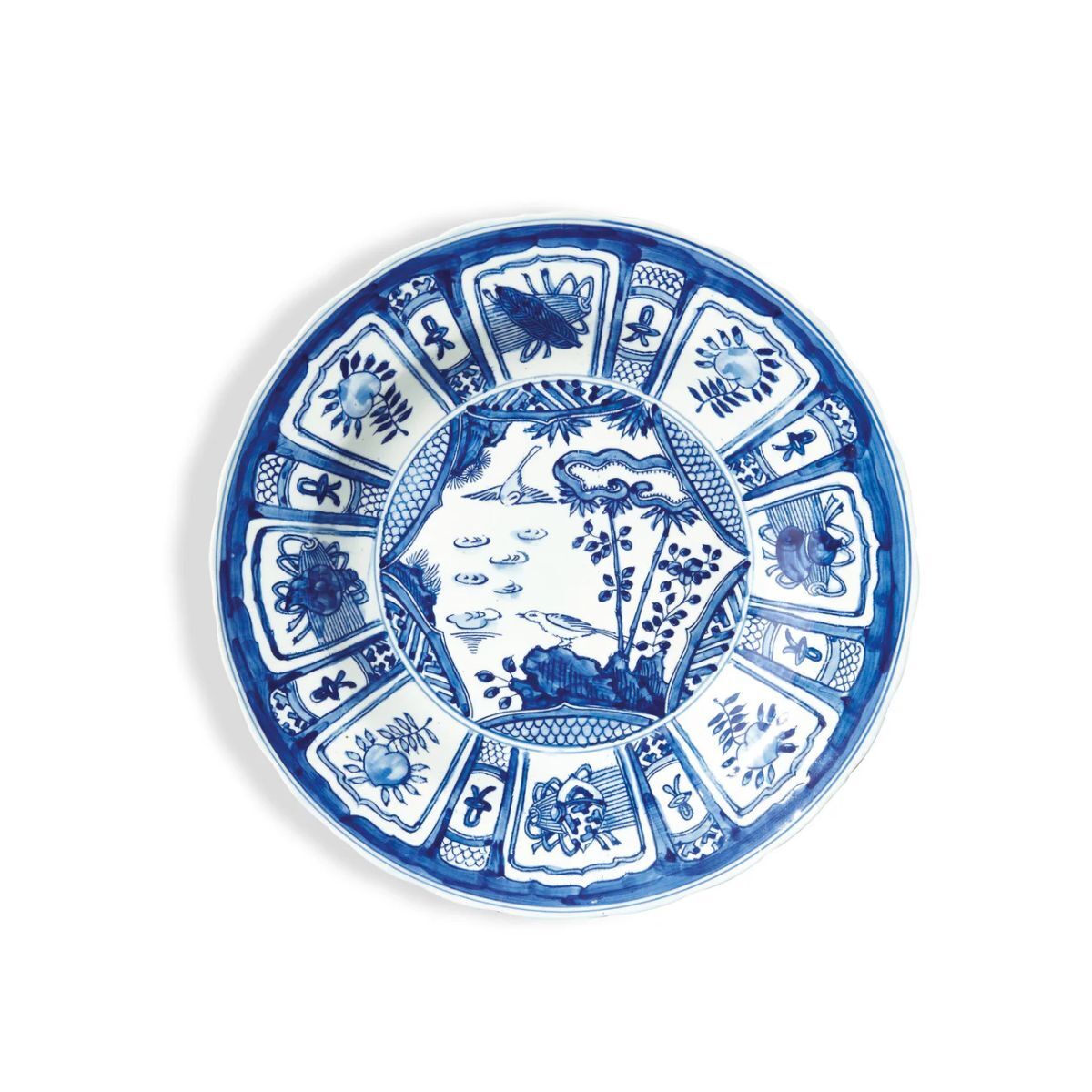 Blue and white china