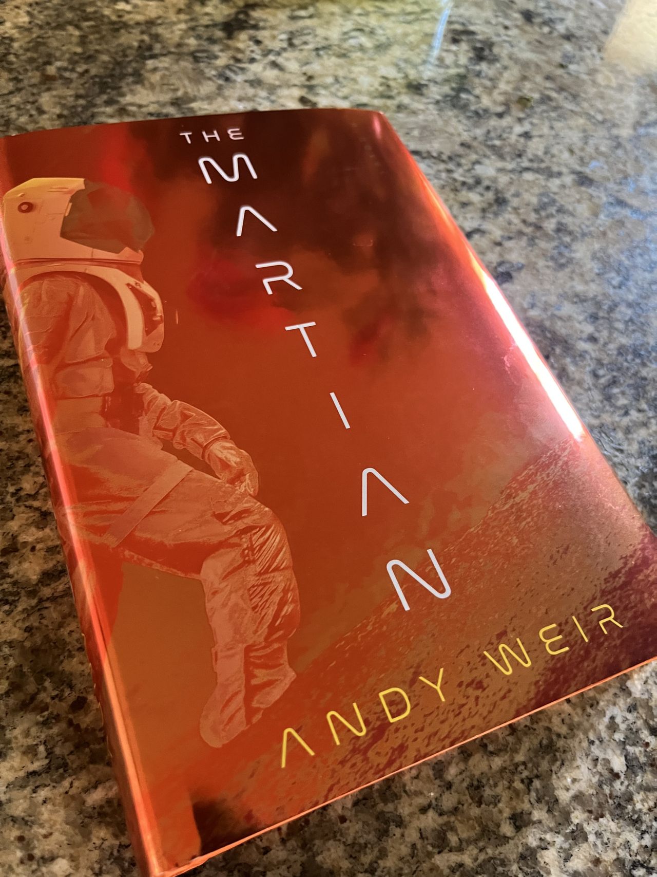 The deluxe edition of The Martian by Andy Weir