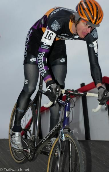 Barry Wicks (Kona) atop the flyover