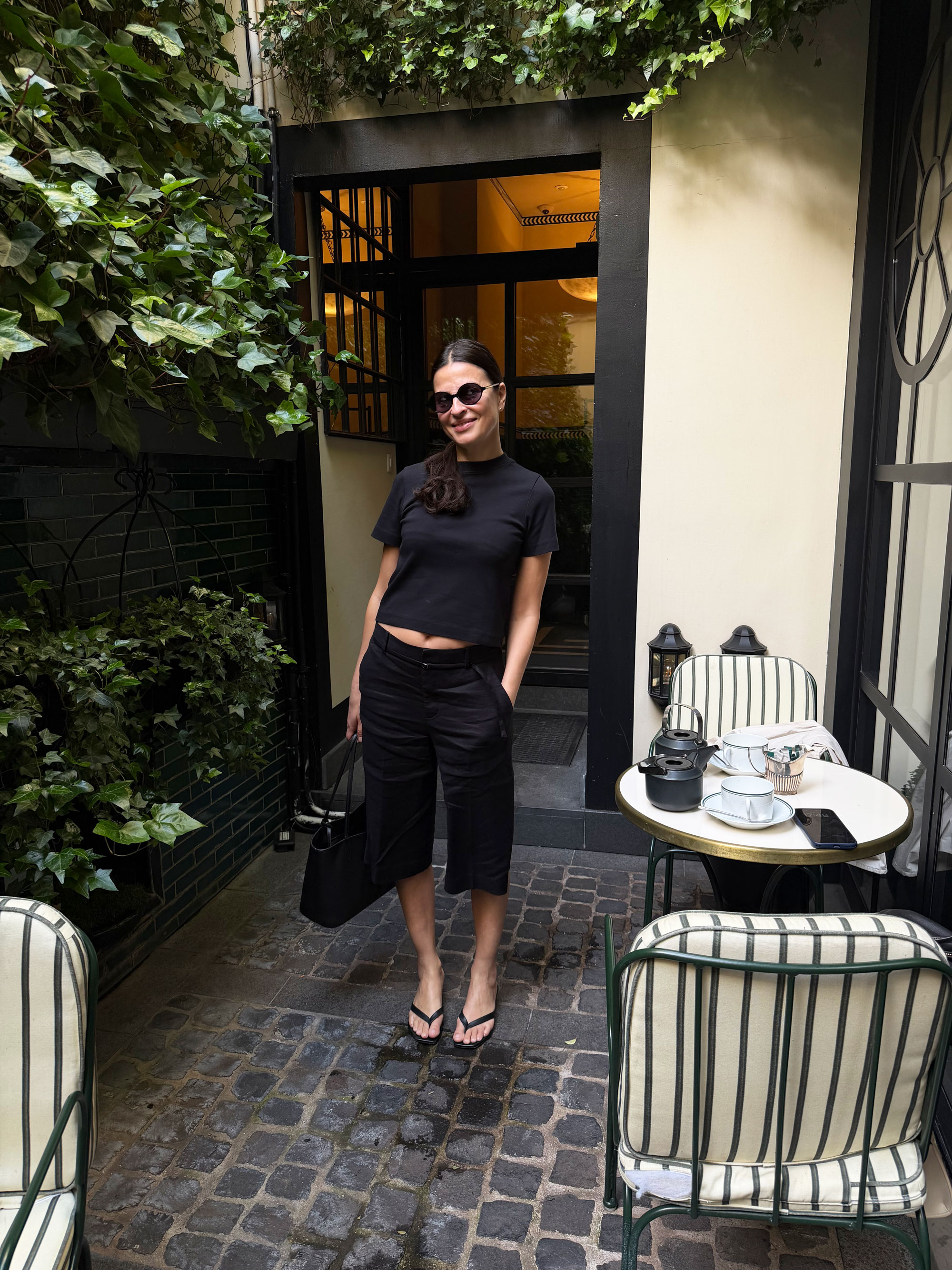 Elisabeth Bento outfits in Paris