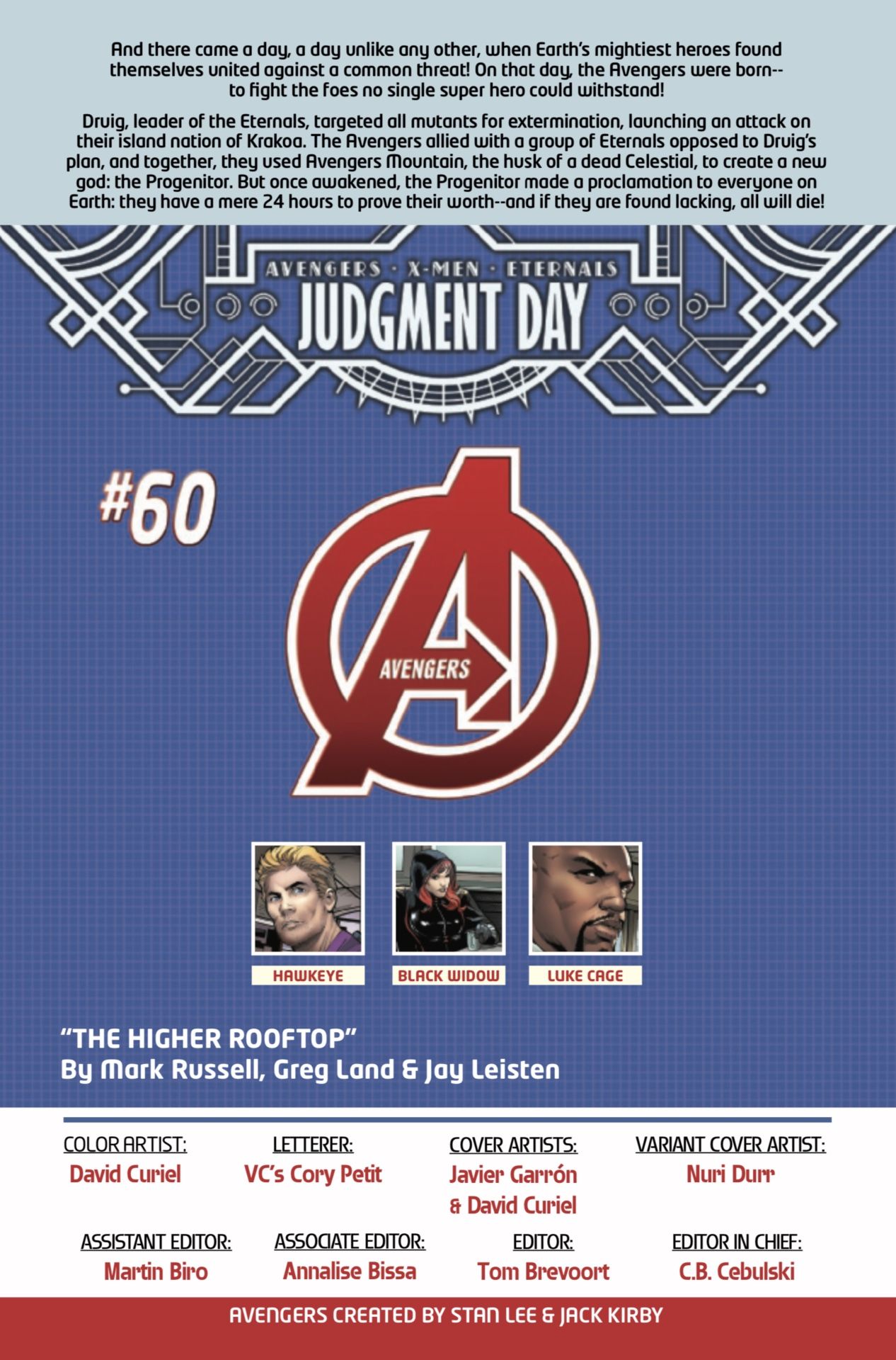 Avengers #60 page