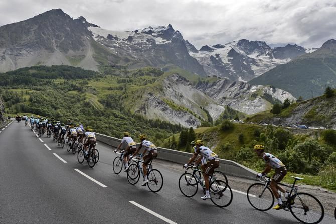 The high mountains tested the best on stage 14
