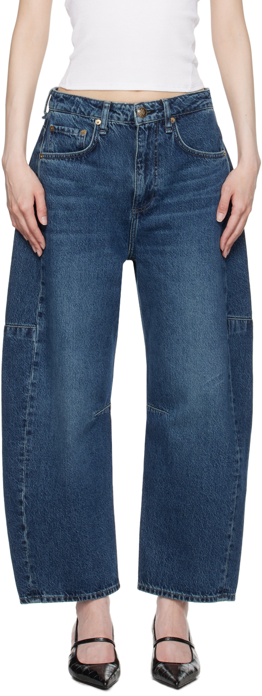 Blue Charlie Barrel Jeans