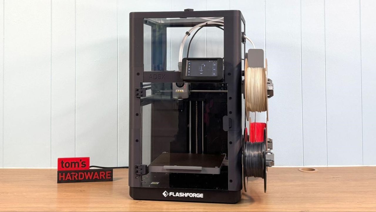 Flashforge AD5X review: An affordable option for fast color 3D printing