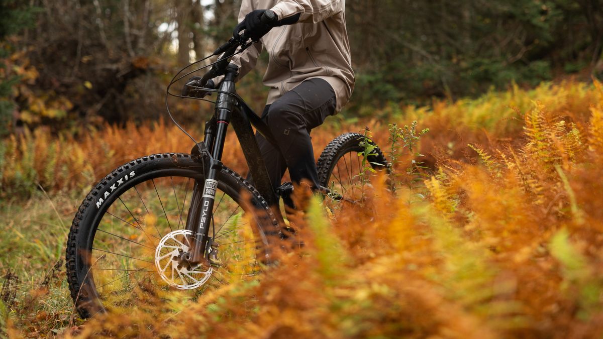 The new RockShox Psylo fork on a bike