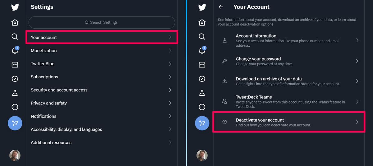 How to delete Twitter accounts Laptop Mag