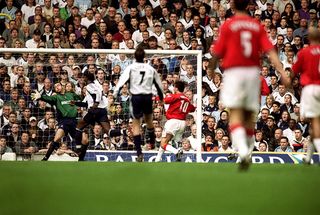 Tottenham 3-5 Man Utd 2001