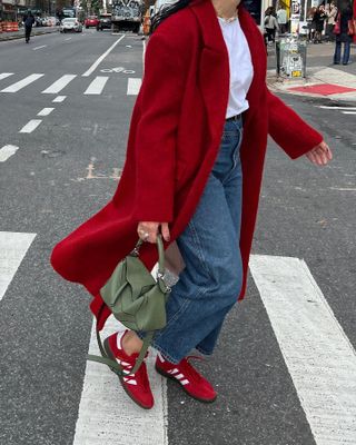 Red Trainers Trend