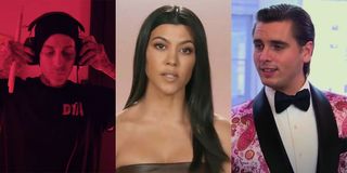 Travis Barker YouTube, Kourtney Kardashian and Scott Disick On Keeping Up With The Kardashians