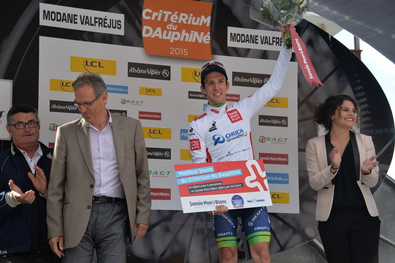 Simon Yates (Orica-GreenEdge) was the best young rider in the race