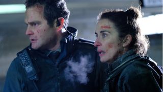 DCI Thom Youngblood (Mark Stanley) and Lana Washington (Vicky McClure) in episode 1 of Trigger Point season 2 