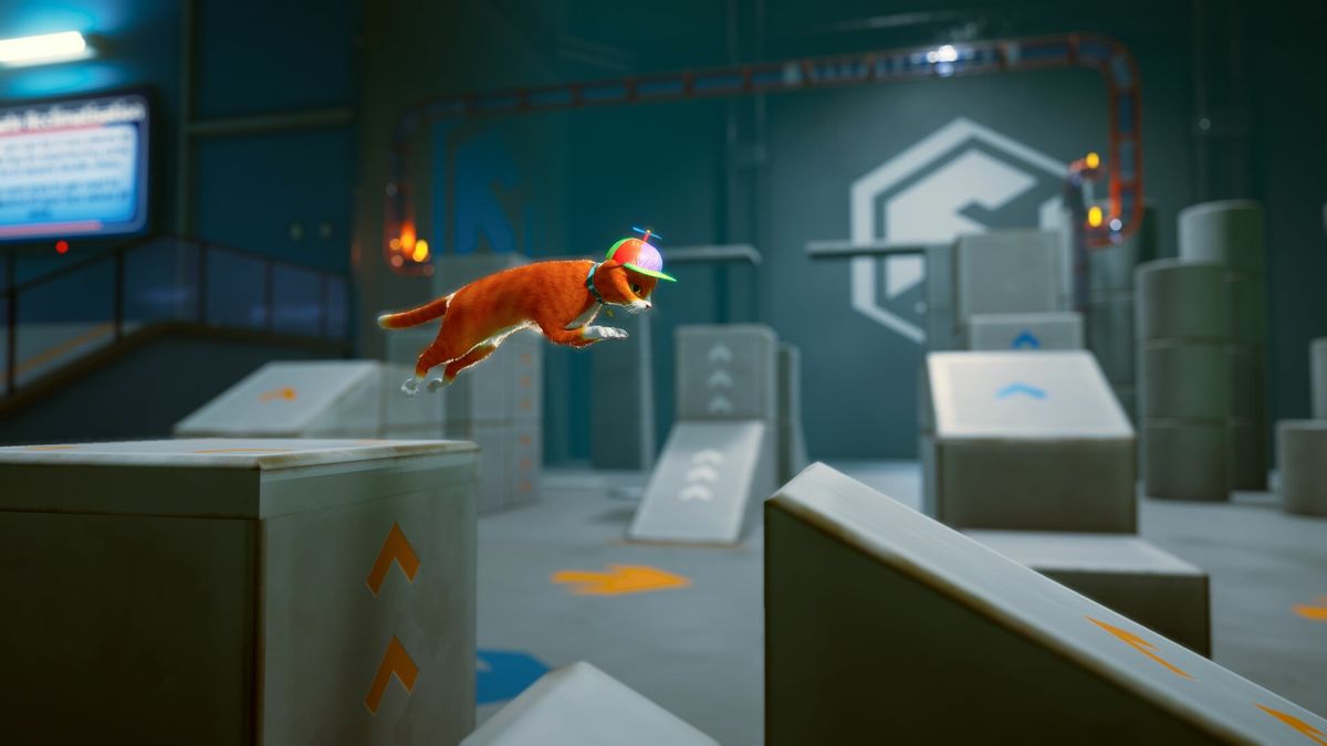 Screenshot from Schrodinger's Cat Burglar video game