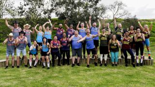 The six teams of CBS' Buddy Games