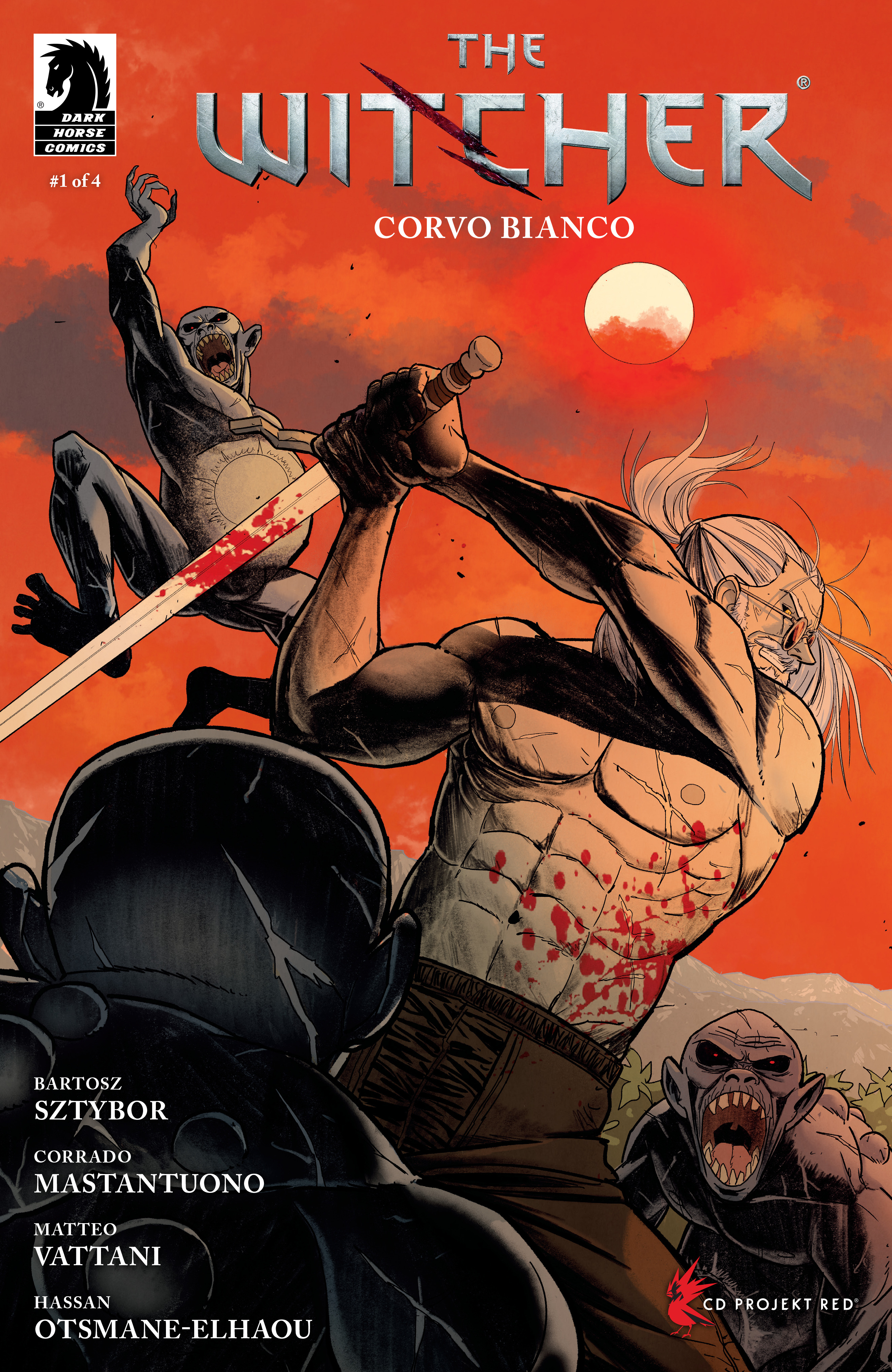 The Witcher: Corvo Bianco issue 1 cover art