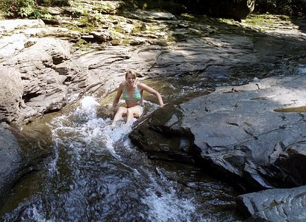 Barb enjoying the natural