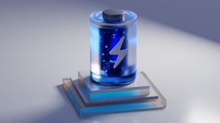 An illustration of a future battery technology