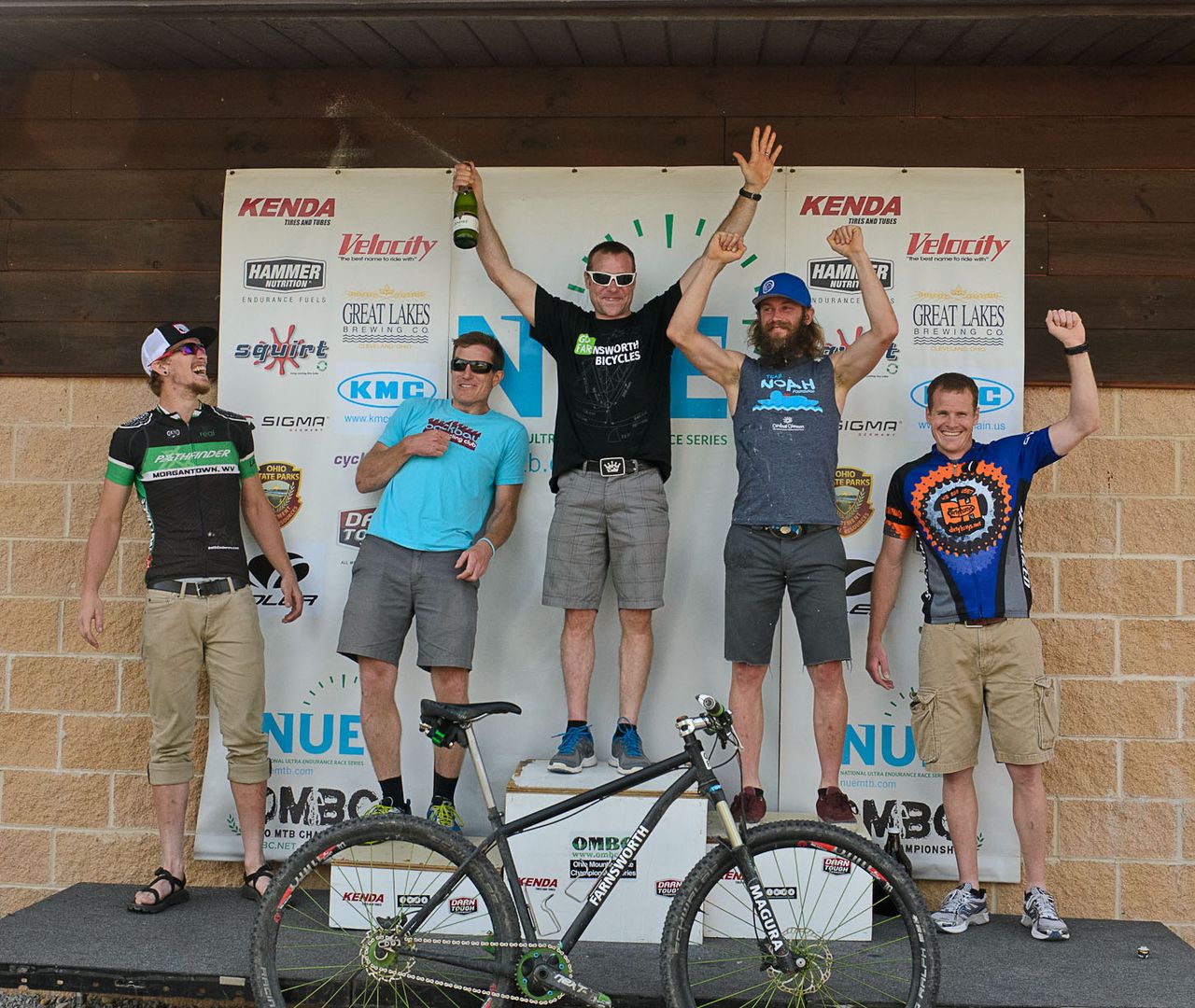 The Singlespeed podium