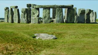 Stonehenge as viewed from the northeast.