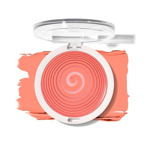 Morphe Huephoric Rush 3-In-1 Silk Cream Blush - Cream-To-Matte Buildable Blush for Cheeks - Primes, Hydrates &amp;amp; Blurs Skin for a Supple-Matte Finish - Addicted (0.28 Ounce)