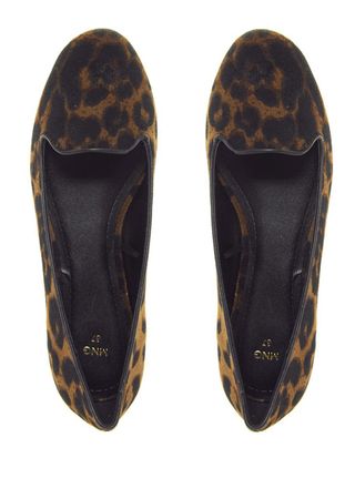 Mango Leopard Print Slipper Shoes, £42