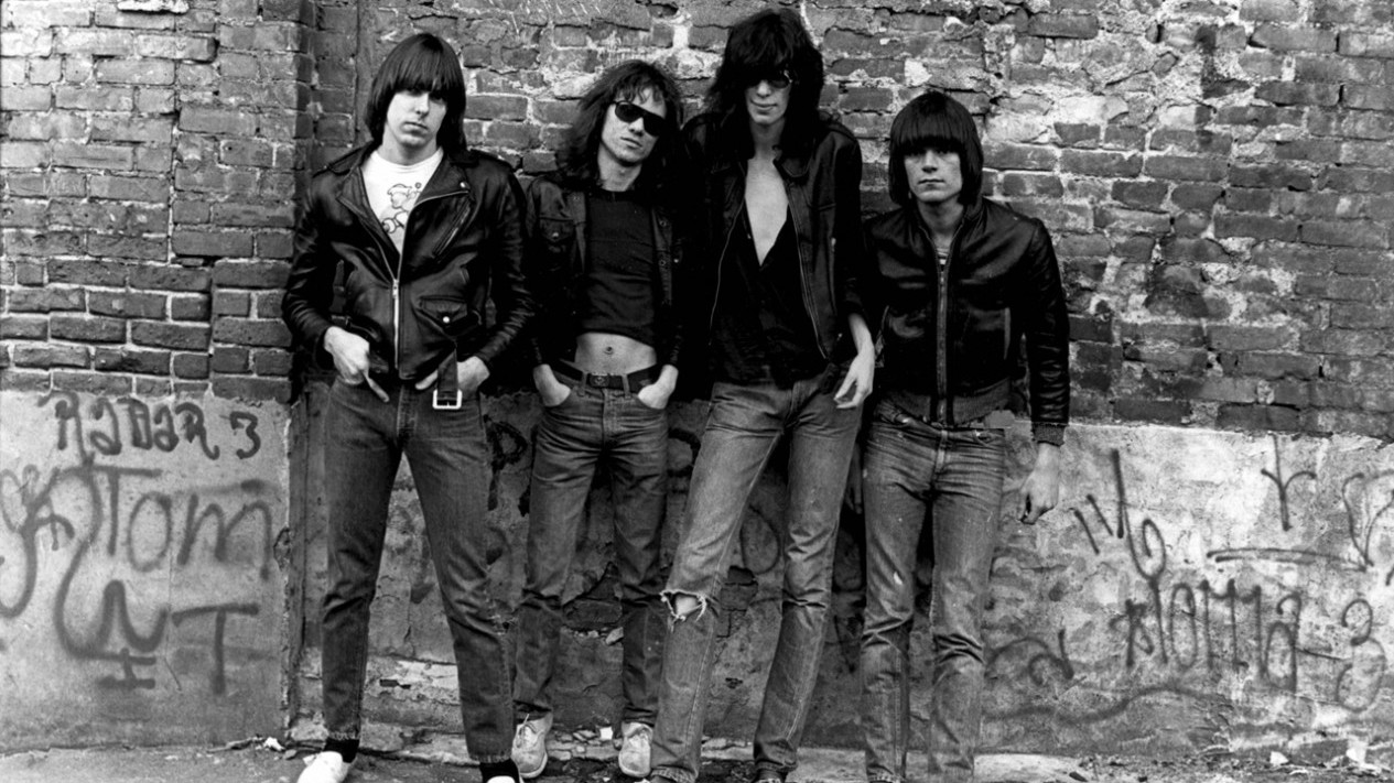 A promotional picture of the Ramones