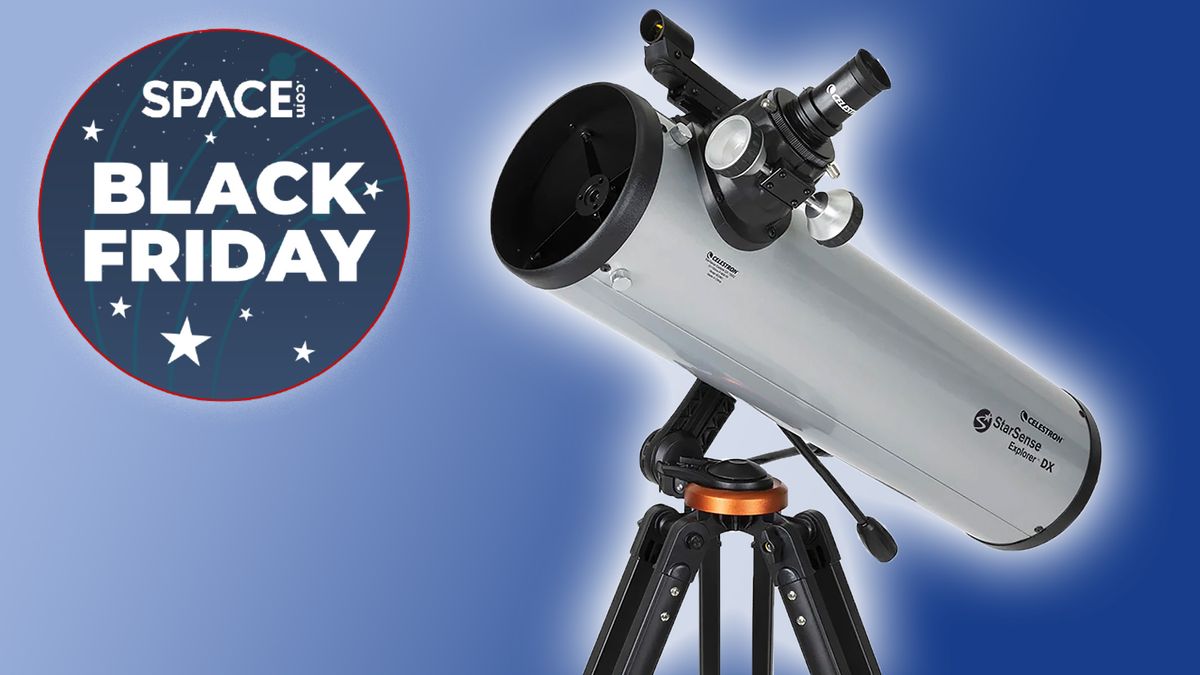 Melnās piektdienas zvaigžņu teleskopa piedāvājums: Celestron teleskops iesācējiem vairāk nekā 37% atlaide