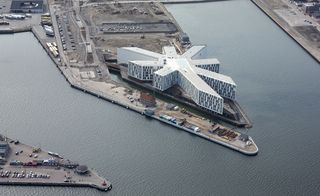 Denmark: UN City aerial view