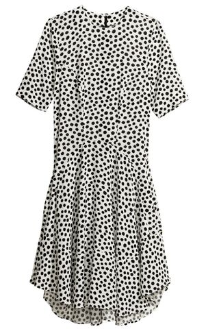 H&M Bell-shaped Polka Dot Dress, £34.99