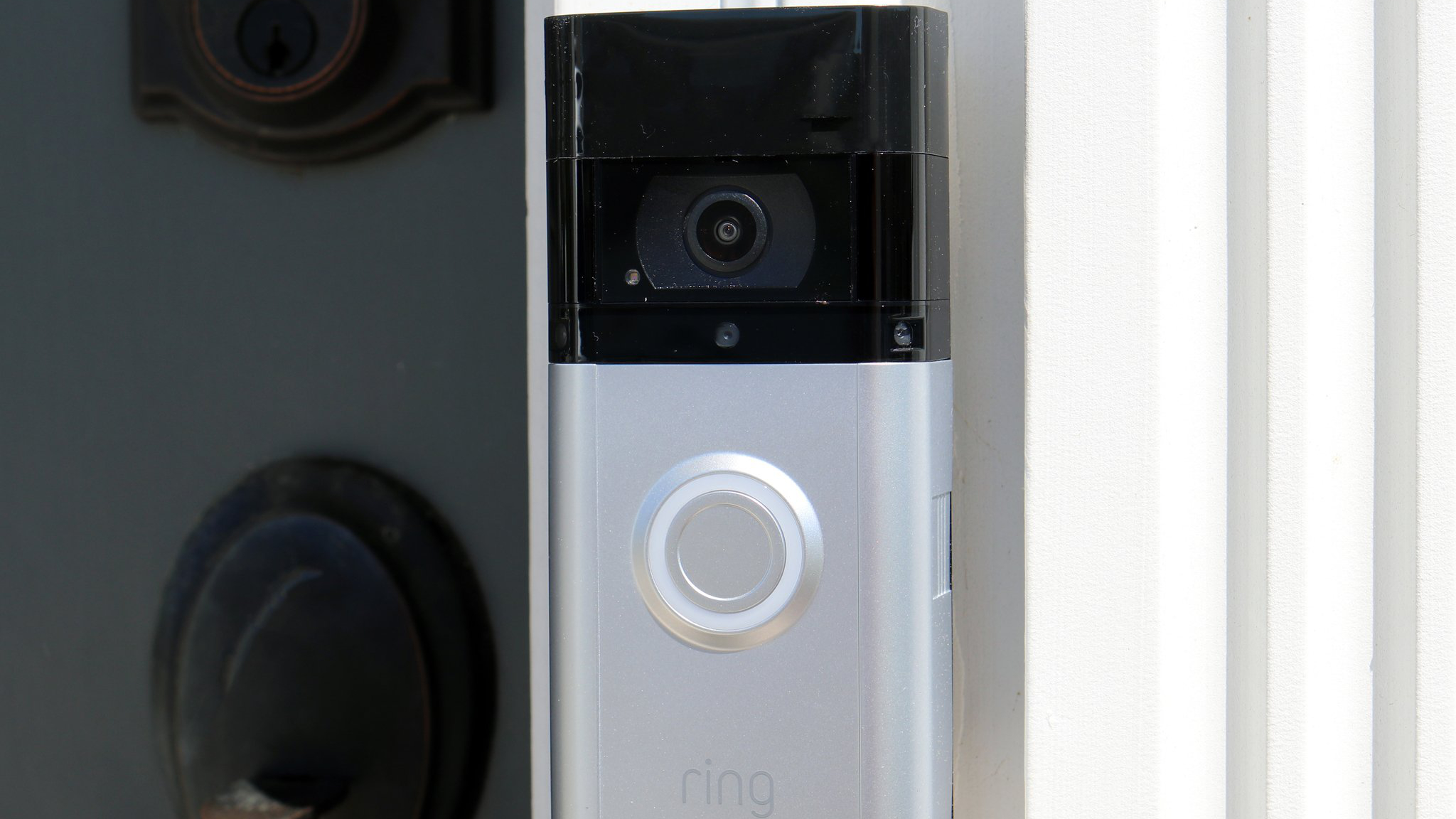Ring Video Doorbell 3 Plus installed