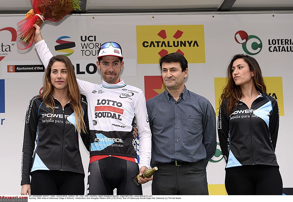 Thomas De Gendt (Bel) Lotto Soudal leads the points classification