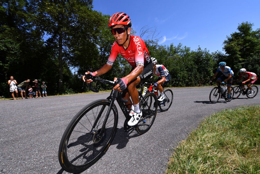 Nairo Quintana placed third overall