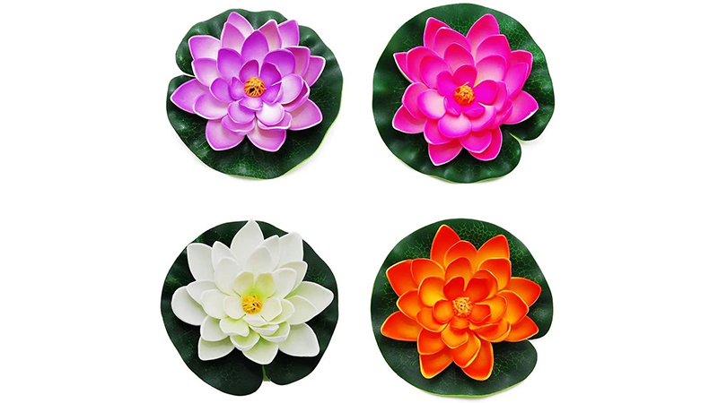 artificial lotus flowers