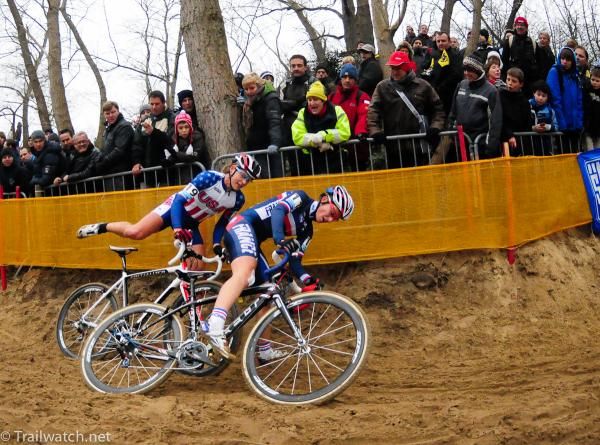 Caroline Manni (France) takes down Meredith Miller (USA)
