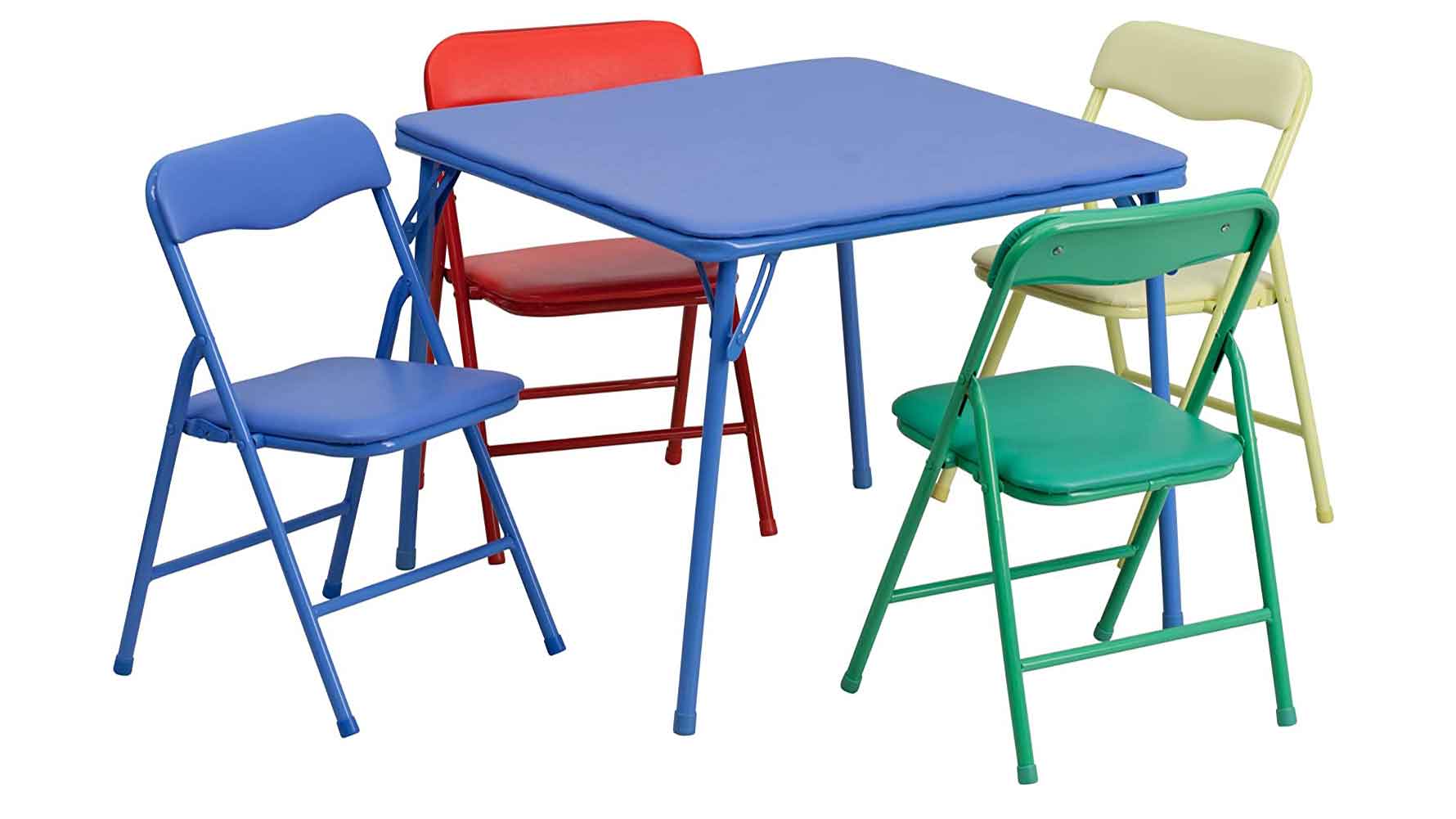Flash Furniture Kids Colorful Table and Chair Set