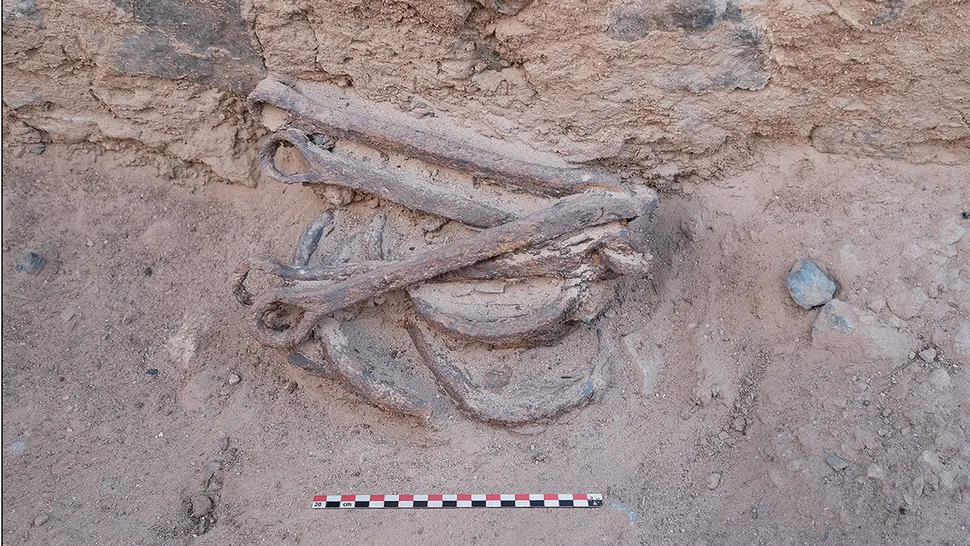 2,200-year-old shackles discovered at ancient Egyptian gold mine