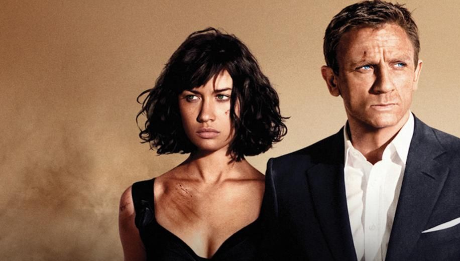 Daniel Craig and Olga Kurylenko in Quantum of Solace