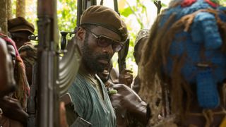 Idris Elba as Commandant in Beasts of No Nation.